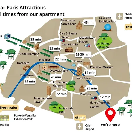 Adrien & Minmin's Cozy Home, 15 Minutes To Paris